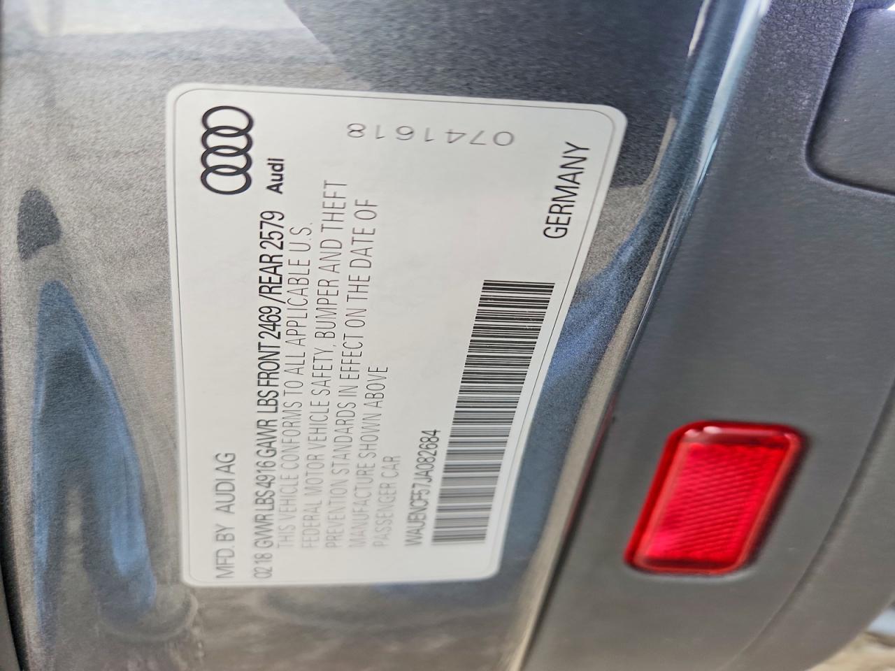 2018 Audi A5 Premium Plus S-line