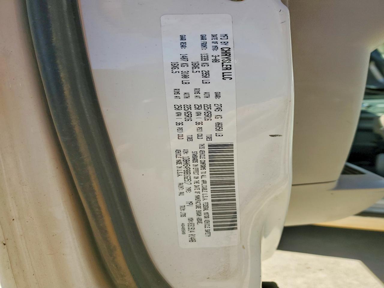 2008 Dodge Grand Caravan sxt