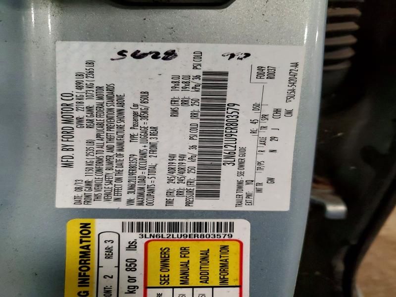 2014 Lincoln Mkz Hybrid