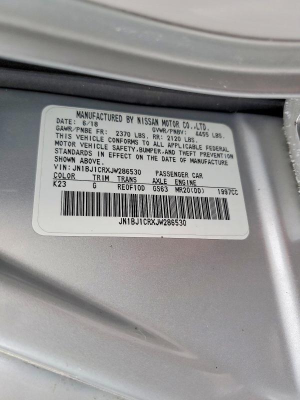 2018 Nissan Rogue Sport s