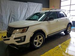 Ford salvage cars for sale: 2016 Ford Explorer xlt