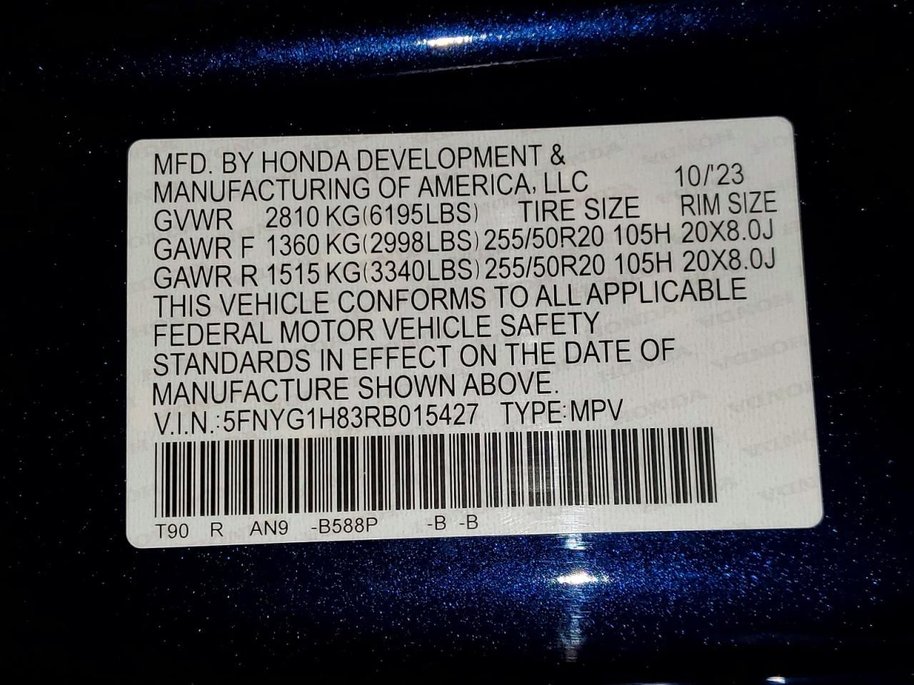 2024 Honda Pilot Elite