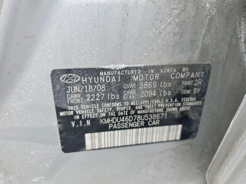 2008 Hyundai Elantra gls