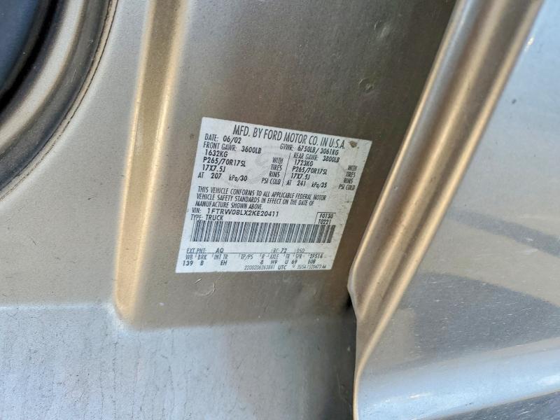 2002 Ford F150 Supercrew
