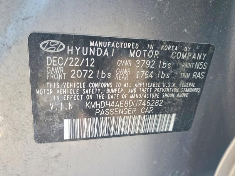 2013 Hyundai Elantra gls