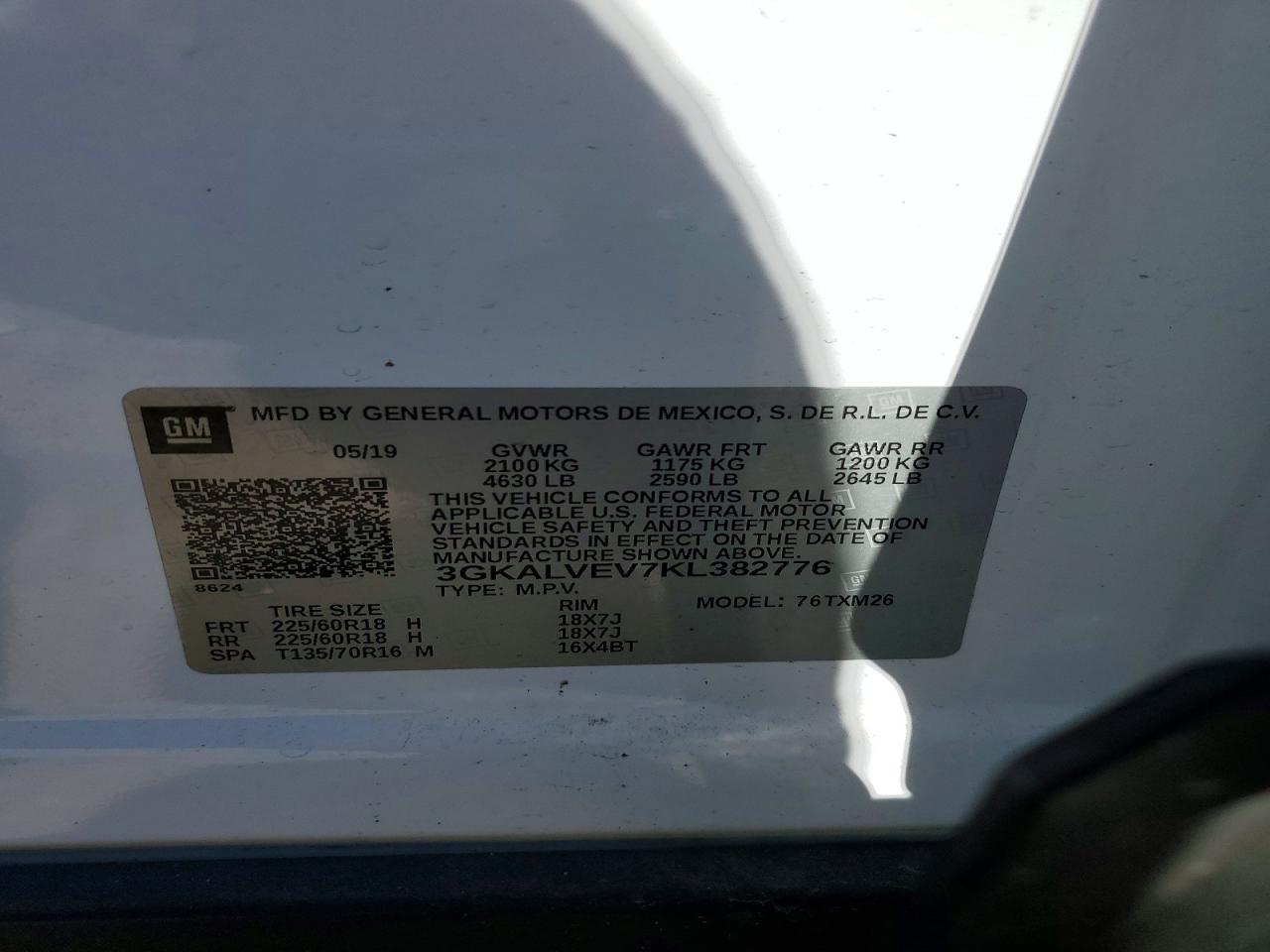 2019 GMC Terrain slt