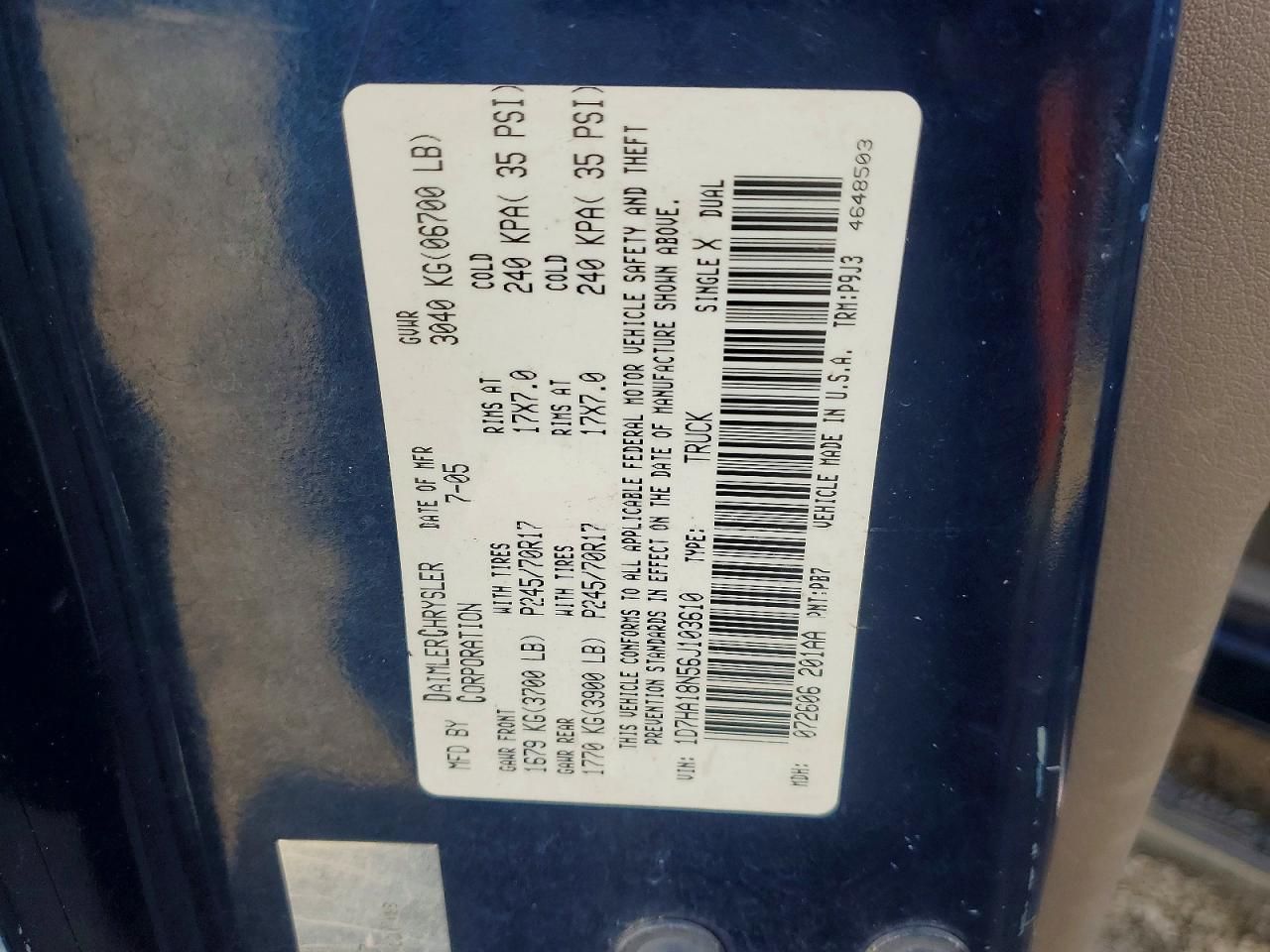 2006 Dodge Ram 1500 st