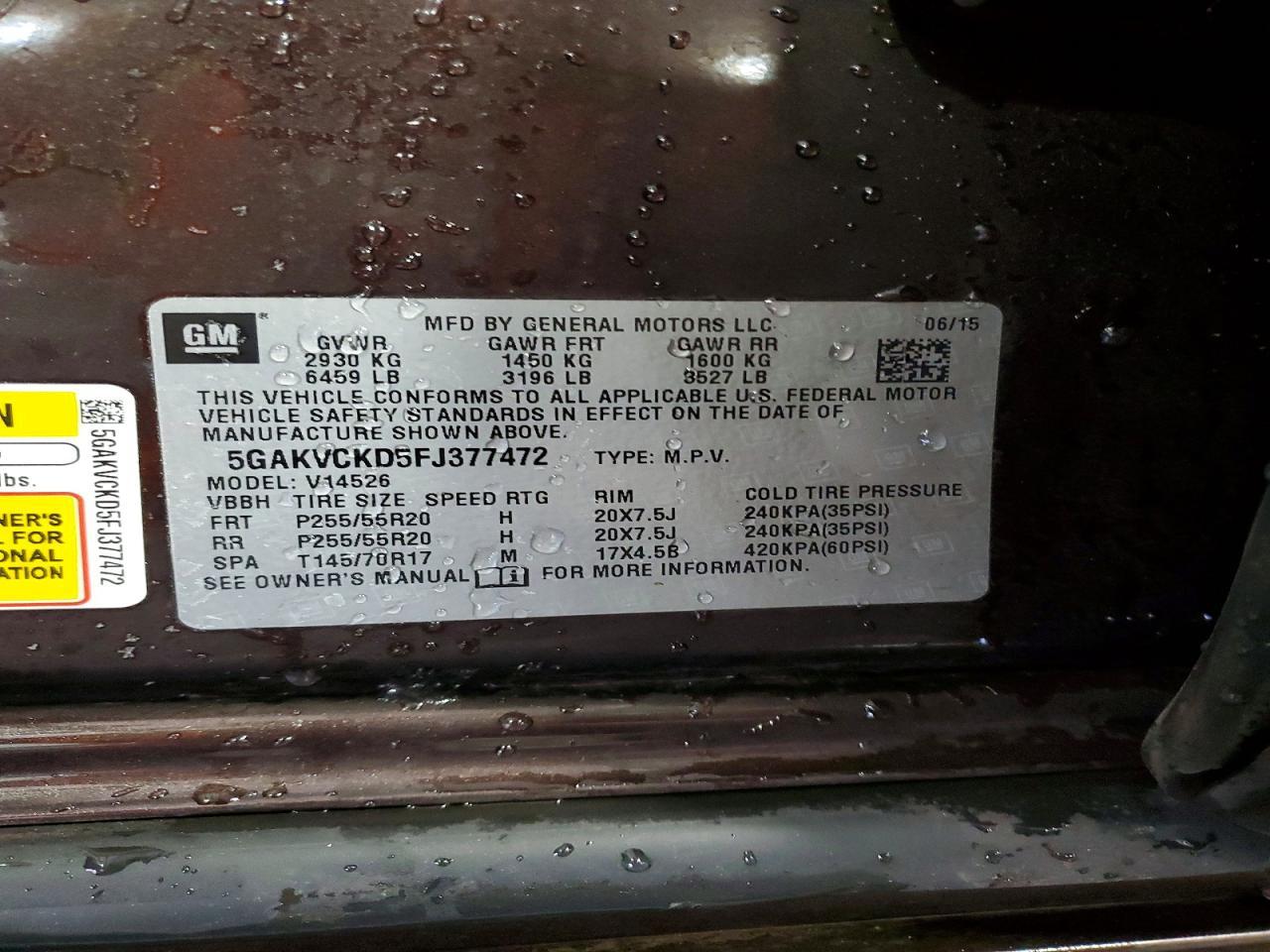 2015 Buick Enclave