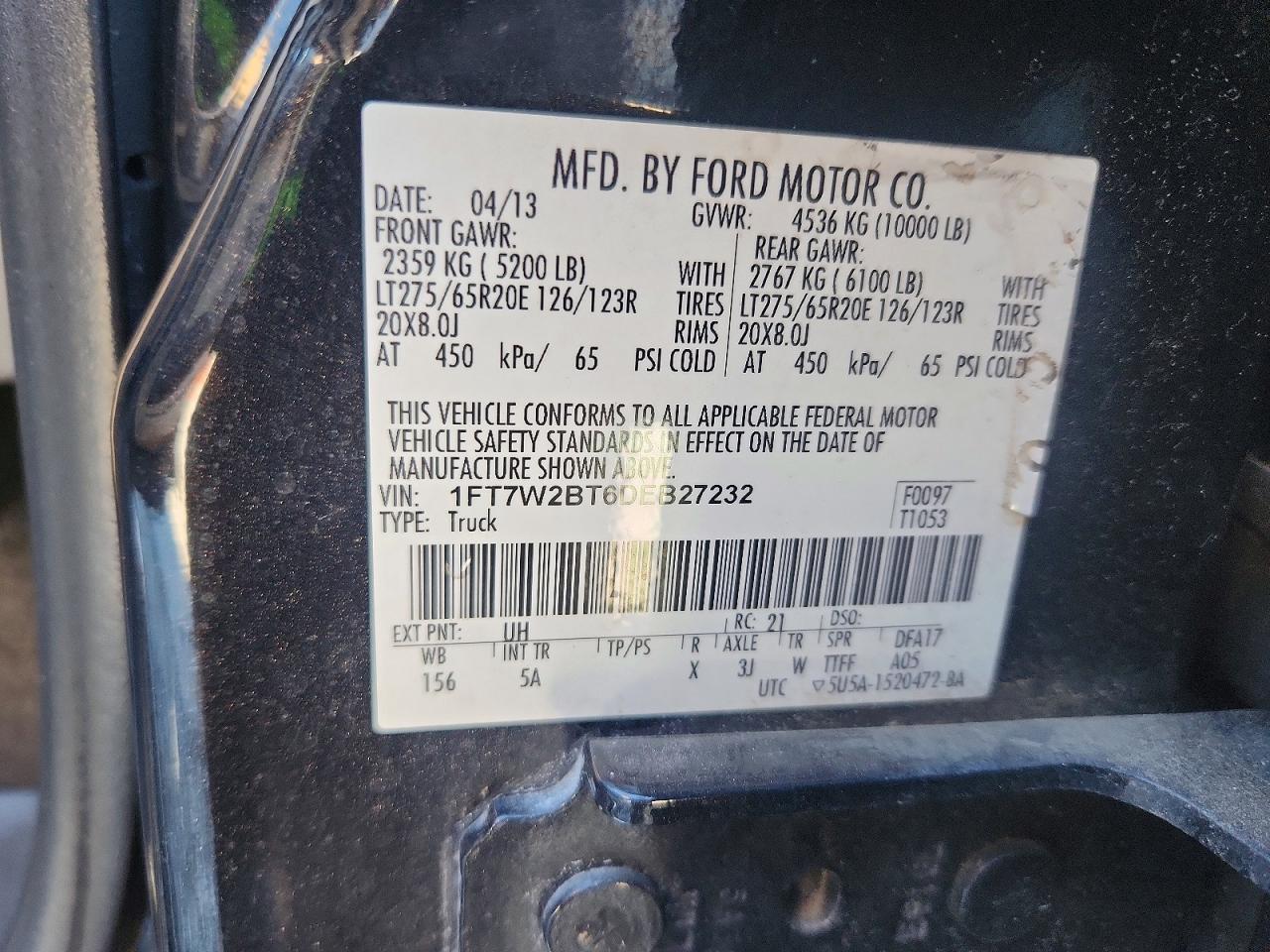 2013 Ford F250 Super Duty