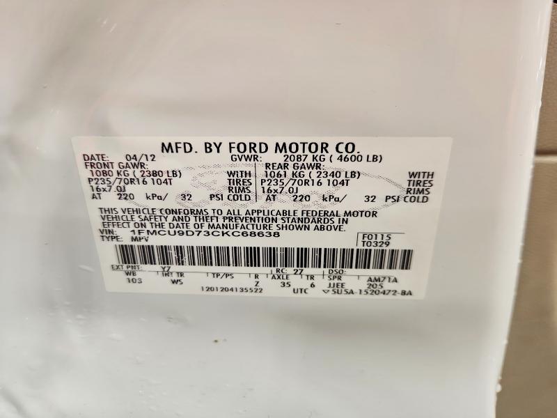 2012 Ford Escape xlt