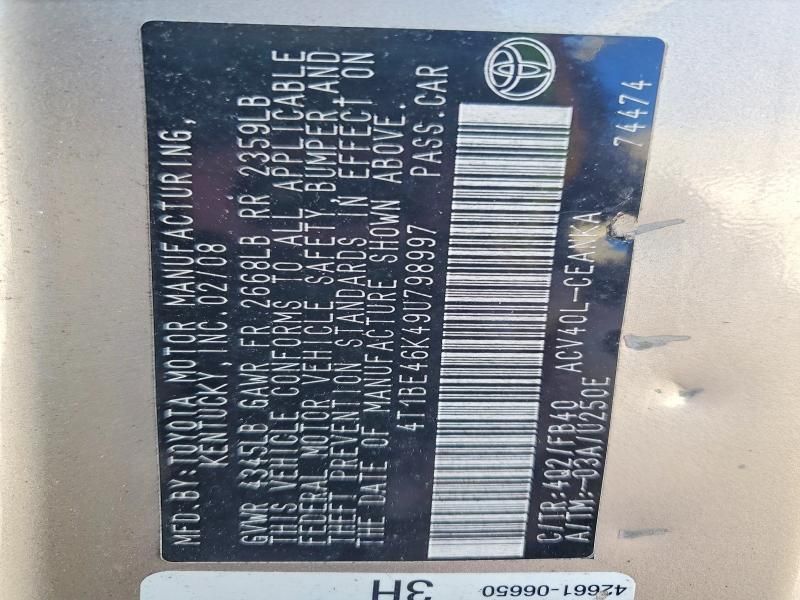 2009 Toyota Camry Base