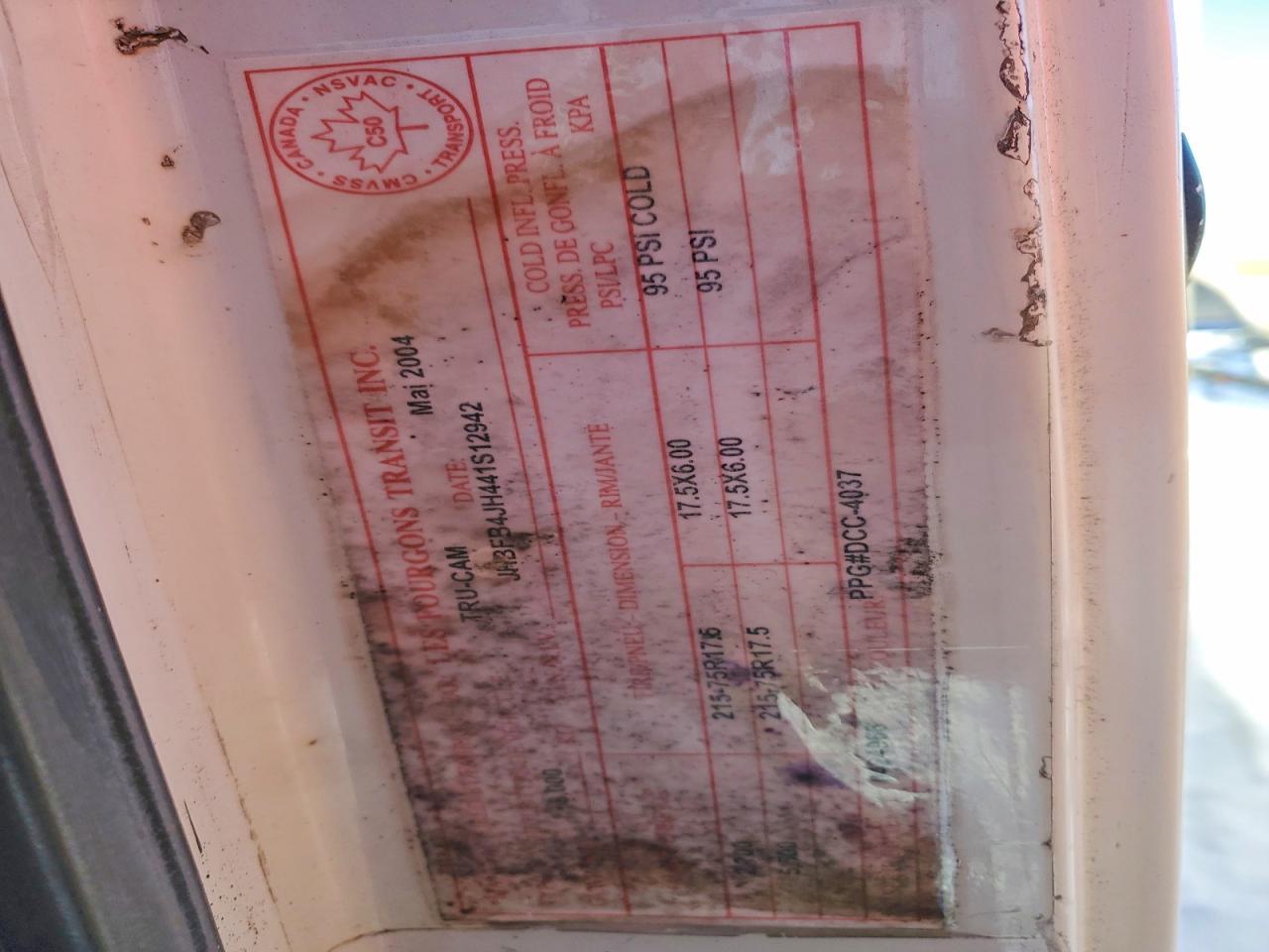 2004 Hino FB FB1817-BOX Truck