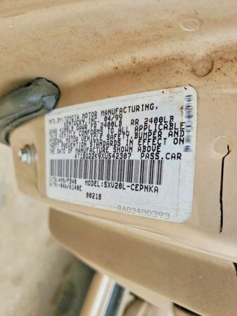 1999 Toyota Camry le