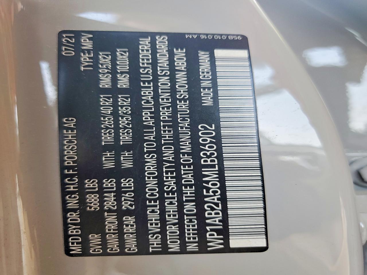 2021 Porsche Macan s