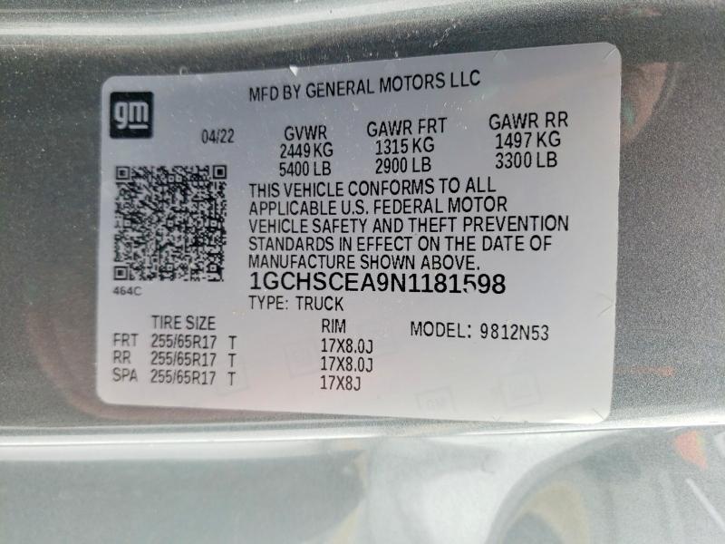 2022 Chevrolet Colorado LT