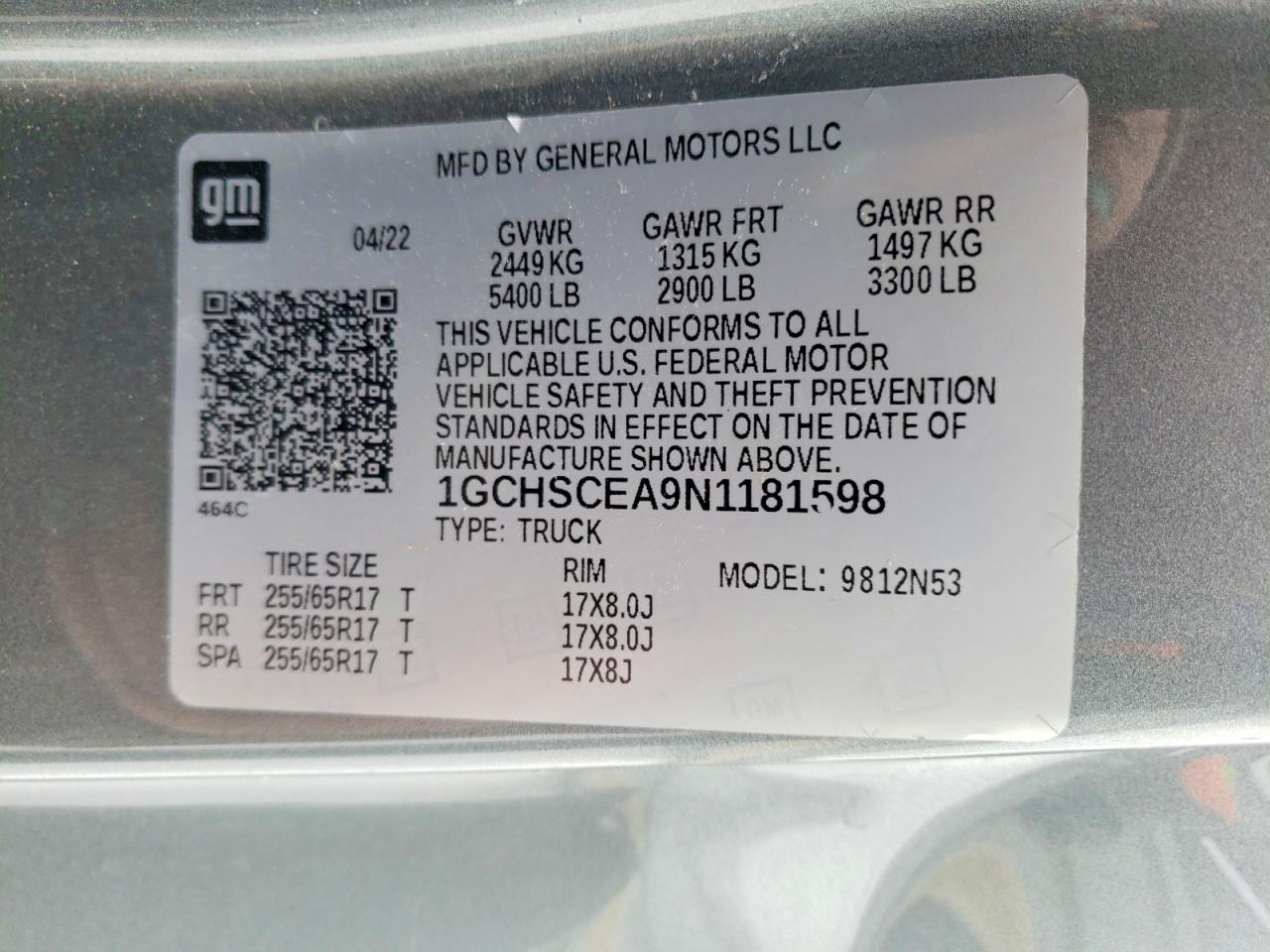 2022 Chevrolet Colorado LT