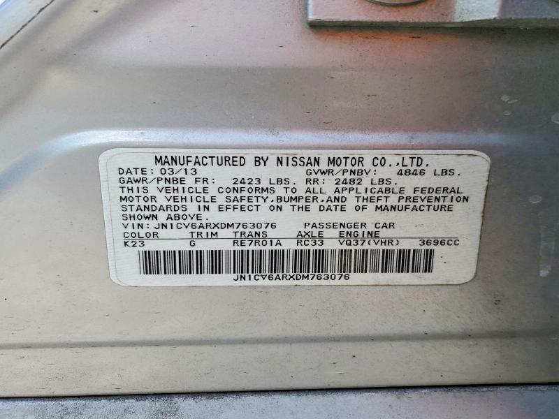 2013 Infiniti G37 Sedan x