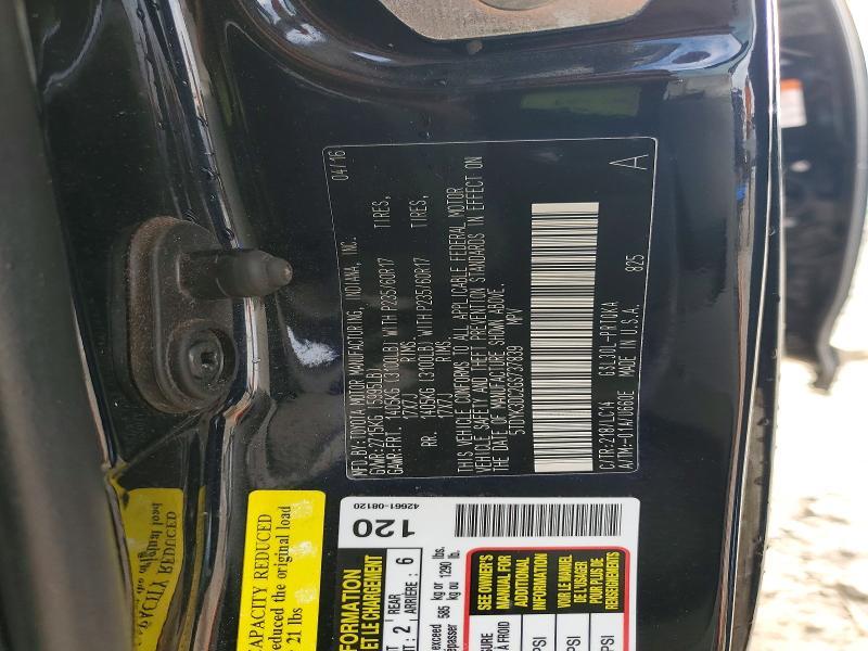2016 Toyota Sienna xle