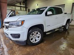 Salvage trucks for sale at Chicago Heights, IL auction: 2018 Chevrolet Colorado LT