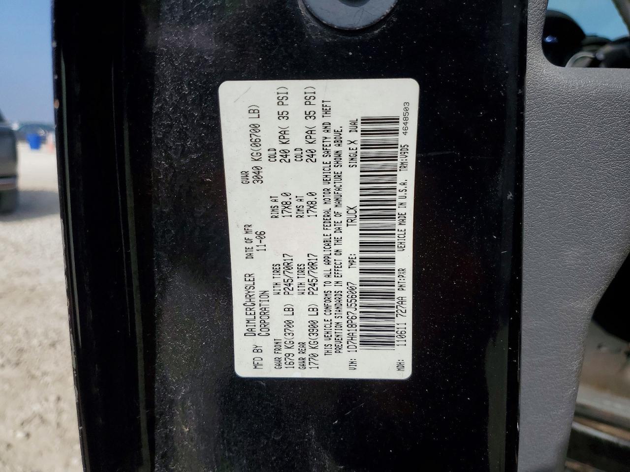 2007 Dodge RAM 1500 ST
