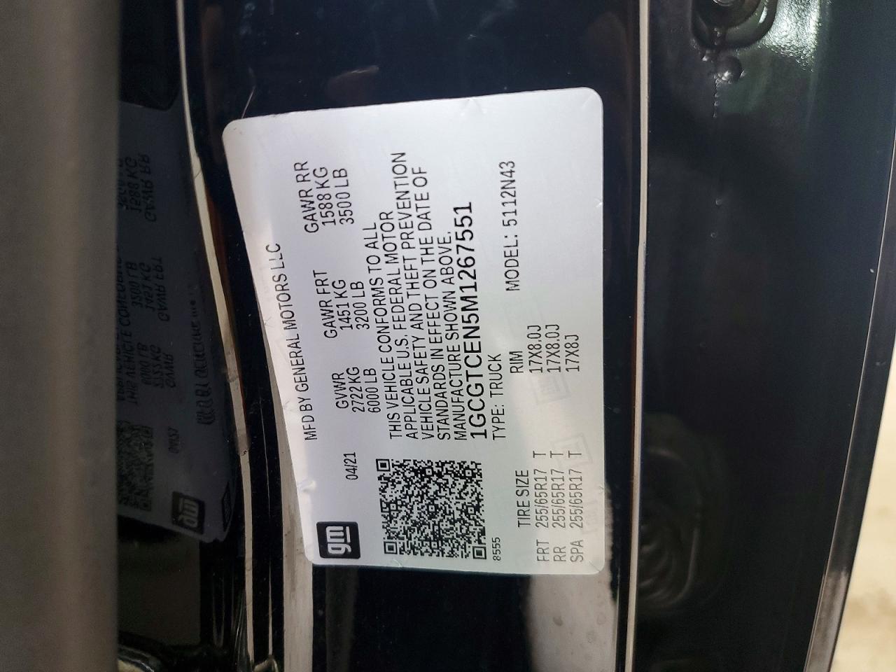 2021 Chevrolet Colorado LT