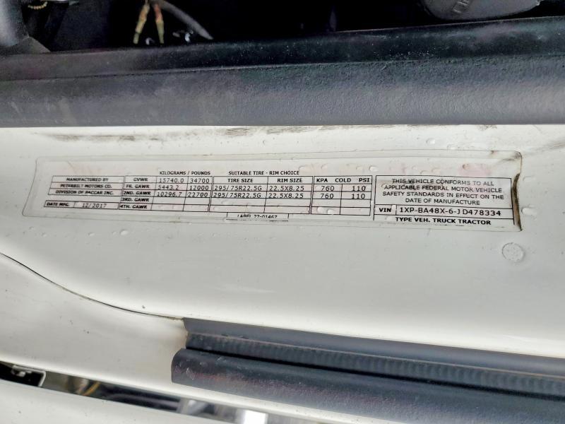 2018 Peterbilt 579 Semi Truck