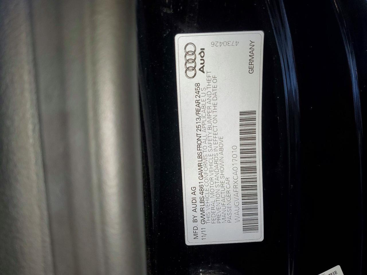 2012 Audi S5 Premium Plus