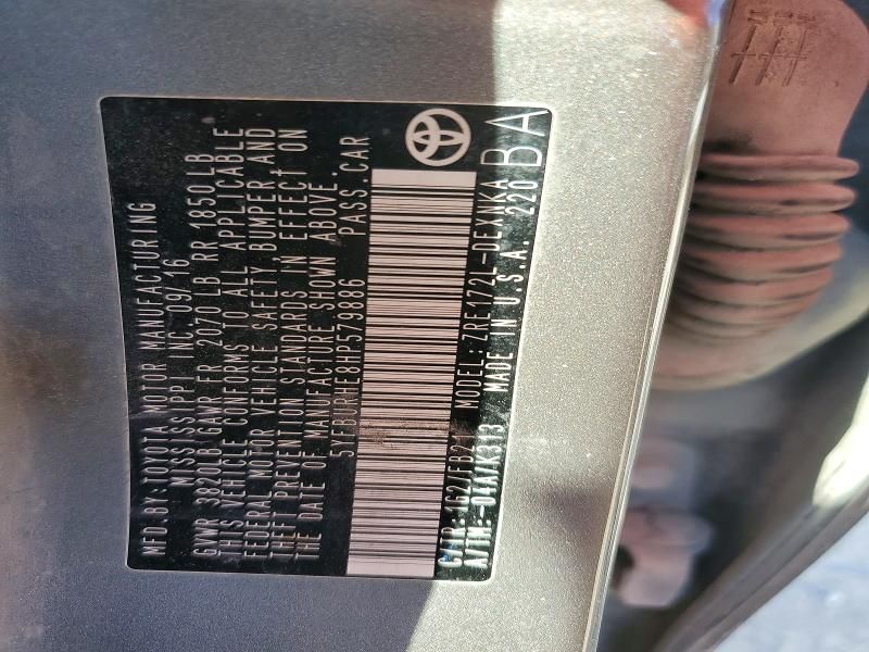 2017 Toyota Corolla le