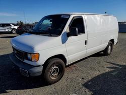 Salvage cars for sale from Copart Antelope, CA: 2003 Ford Econoline