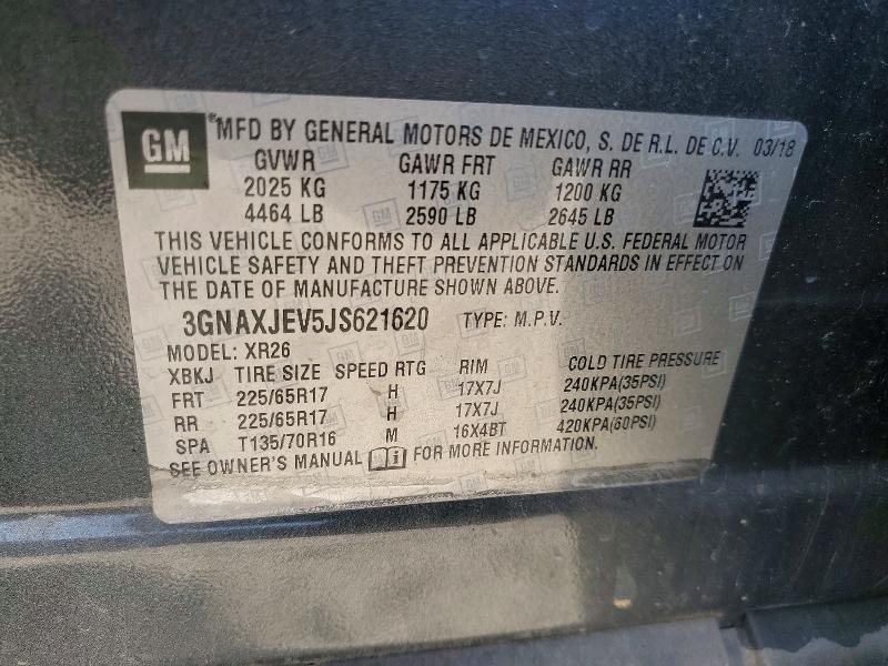 2018 Chevrolet Equinox lt