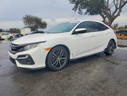 Honda salvage cars for sale: 2021 Honda Civic Sport