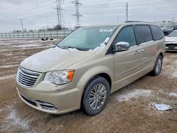 Chrysler Vehiculos salvage en venta: 2013 Chrysler Town & Country Touring l