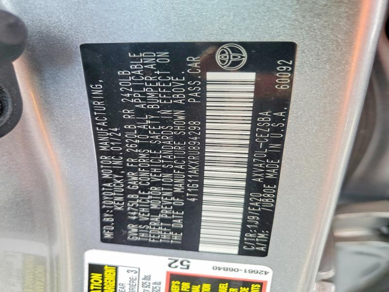 2024 Toyota Camry se Night Shade