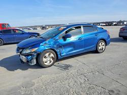 Honda salvage cars for sale: 2015 Honda Civic lx