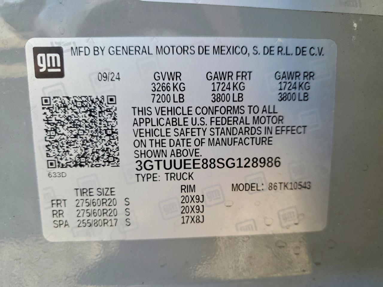 2025 GMC Sierra K1500 AT4