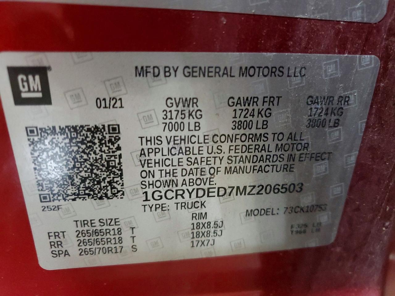 2021 Chevrolet Silverado K1500 LT