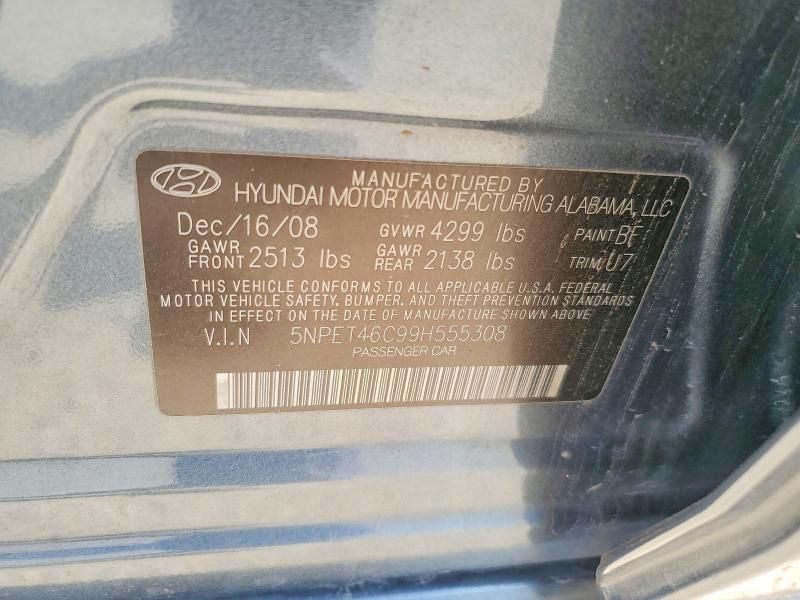 2009 Hyundai Sonata gls