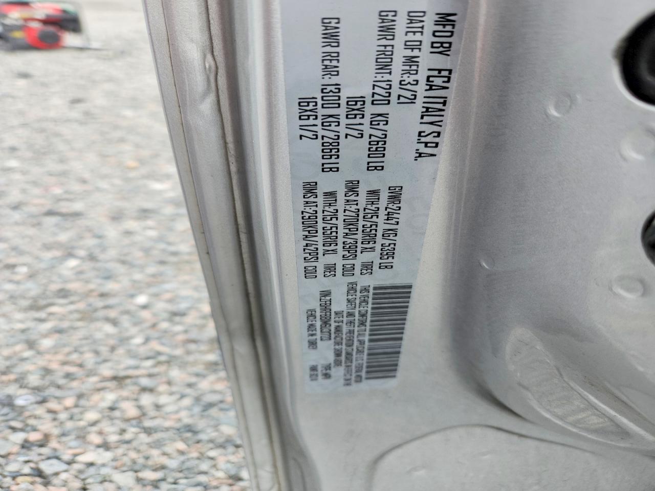 2021 Dodge RAM Promaster City SLT