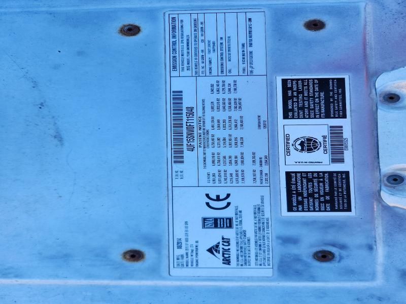 2015 Afwv Xf 6000 lxr