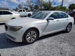 Vehiculos salvage en venta de Copart Riverview, FL: 2011 BMW 740 i