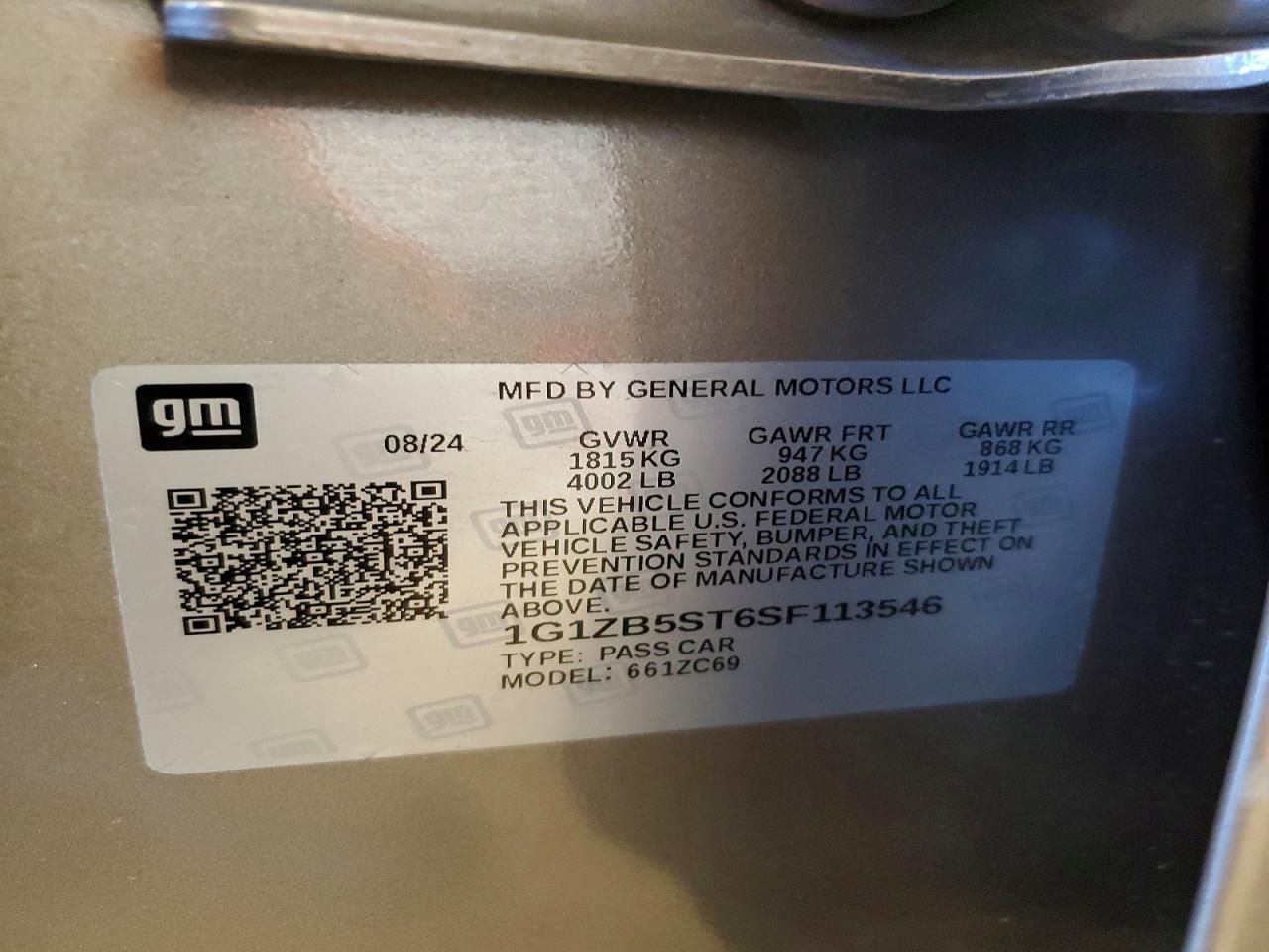 2025 Chevrolet Malibu ls