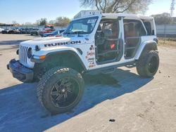 Jeep salvage cars for sale: 2019 Jeep Wrangler Unlimited Rubicon