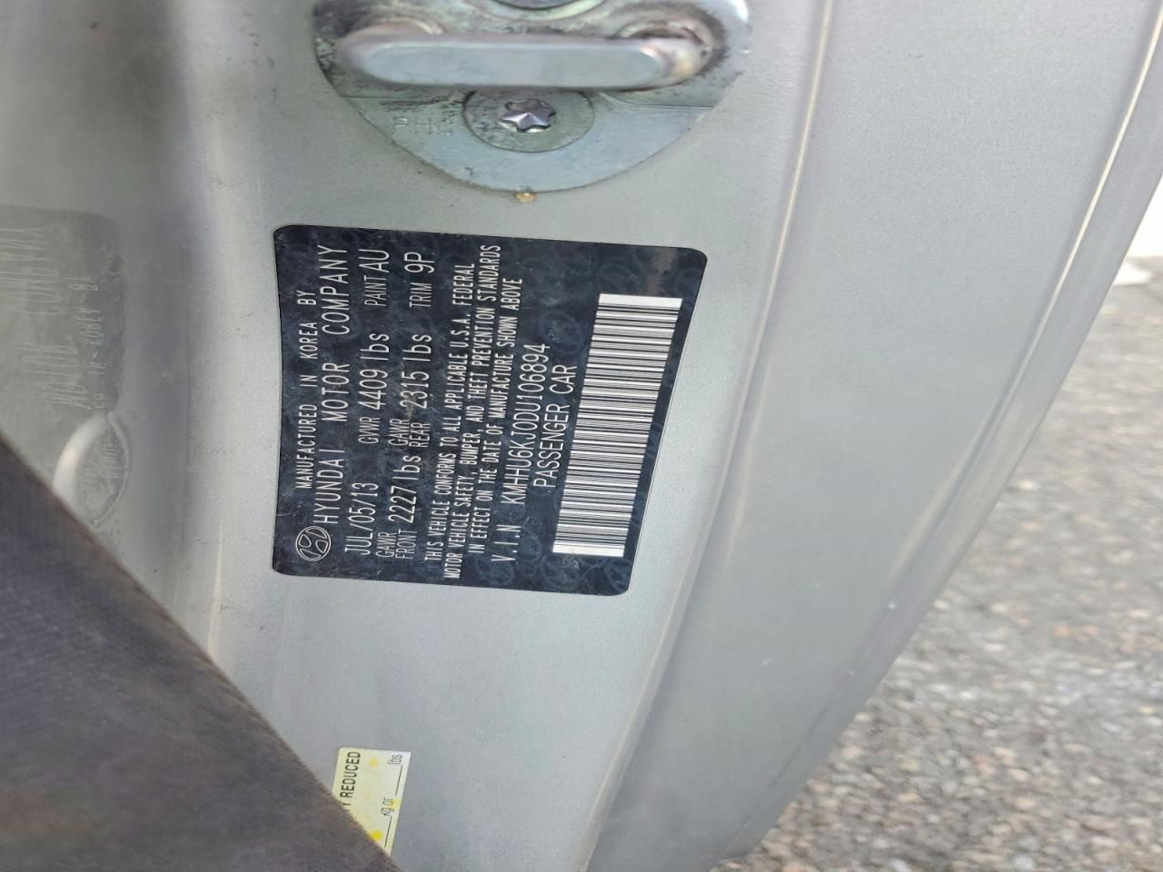 2013 Hyundai Genesis Coupe 3.8l