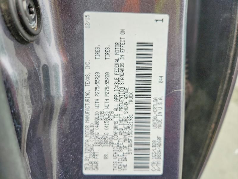 2016 Toyota Tundra Double Cab Limited