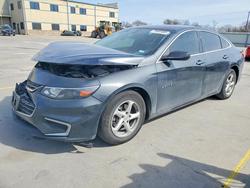 Salvage cars for sale from Copart Copart...: 2018 Chevrolet Malibu ls