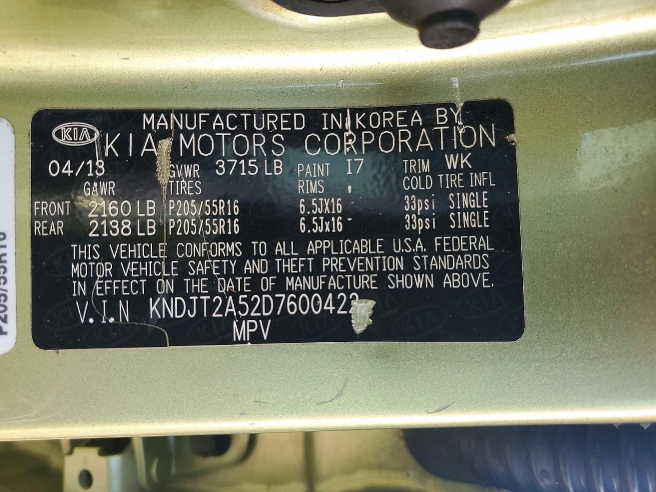 2013 KIA Soul Base
