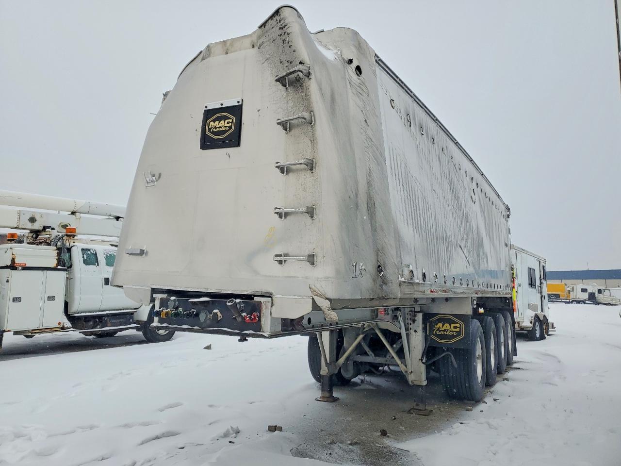 2016 MAC END Dump Trailer