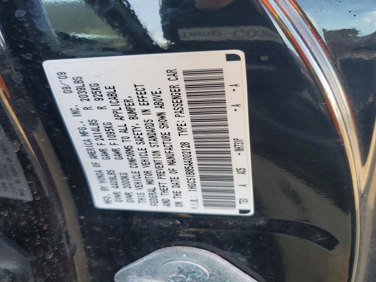 2010 Honda Accord exl