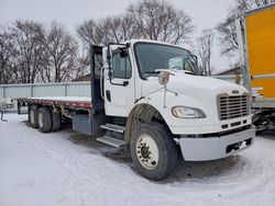 Salvage trucks for sale at Dyer, IN auction: 2017 Freightliner Business Class M2 Flatbed Truck