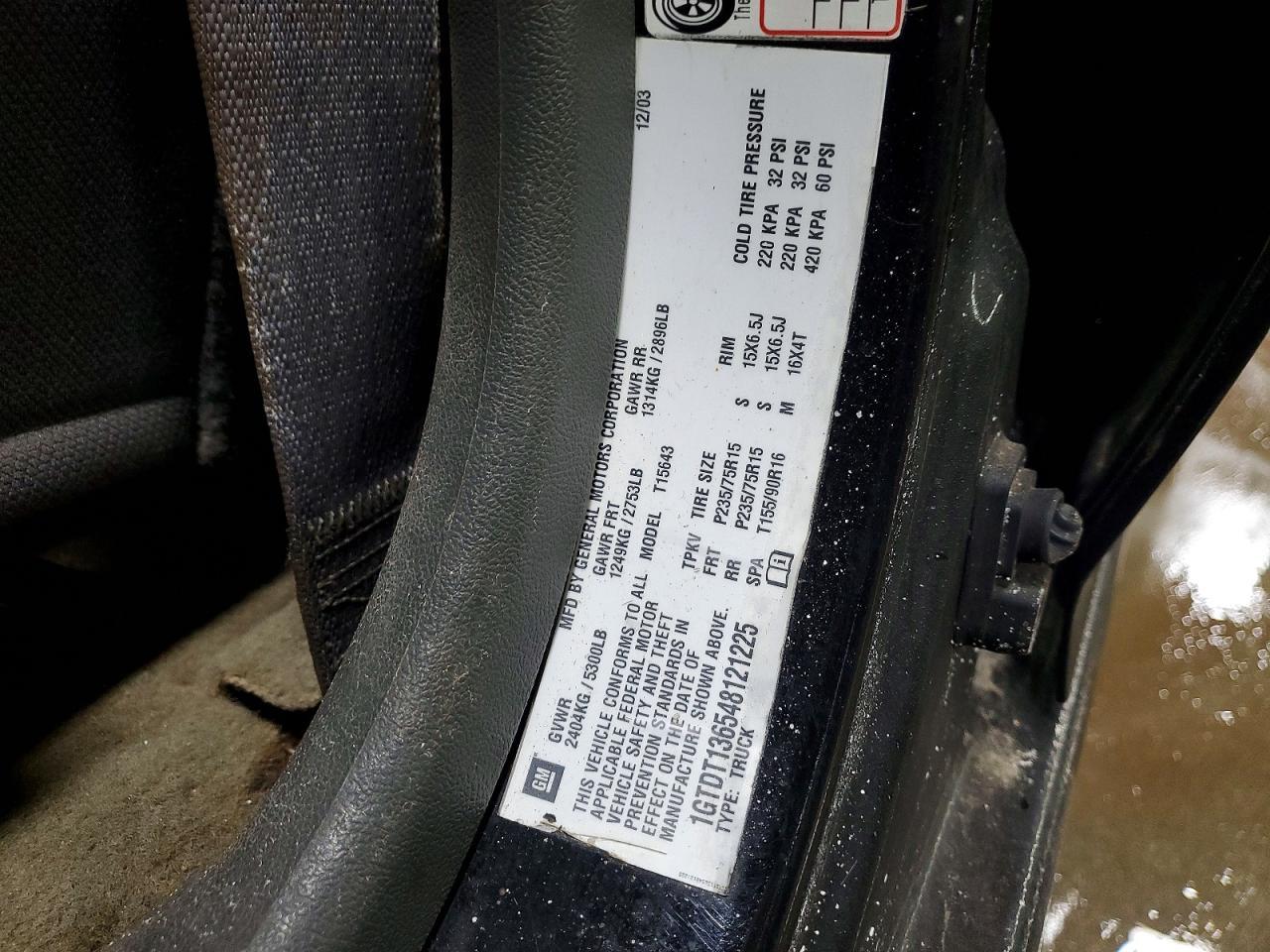 2004 GMC Canyon